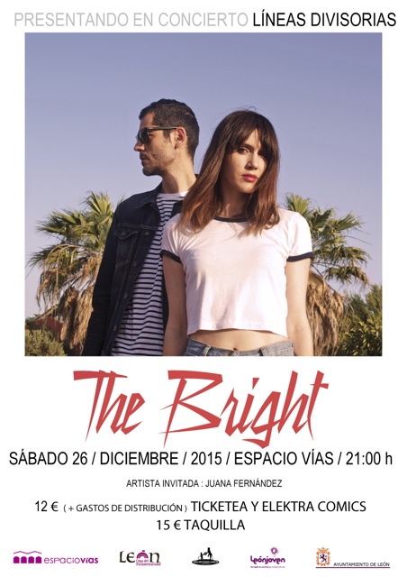 Entrada para el concierto de The Bright en León